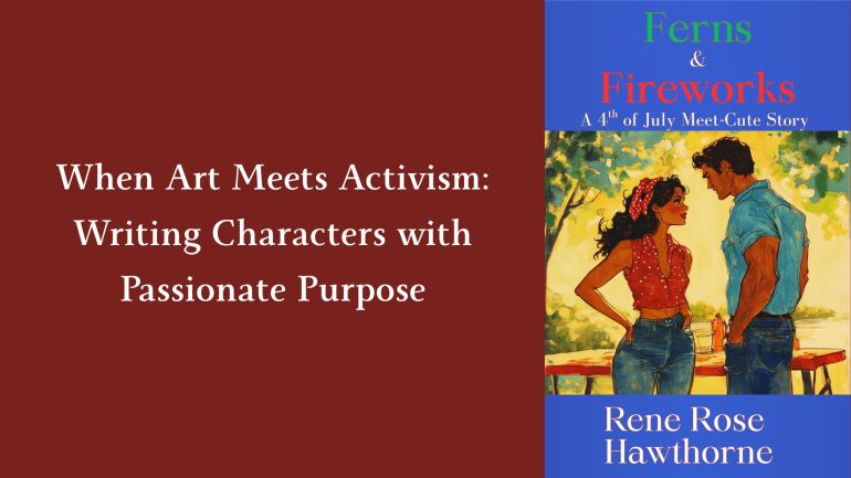 When Art Meets Activism: Writing Characters with Passionate&nbsp;Purpose